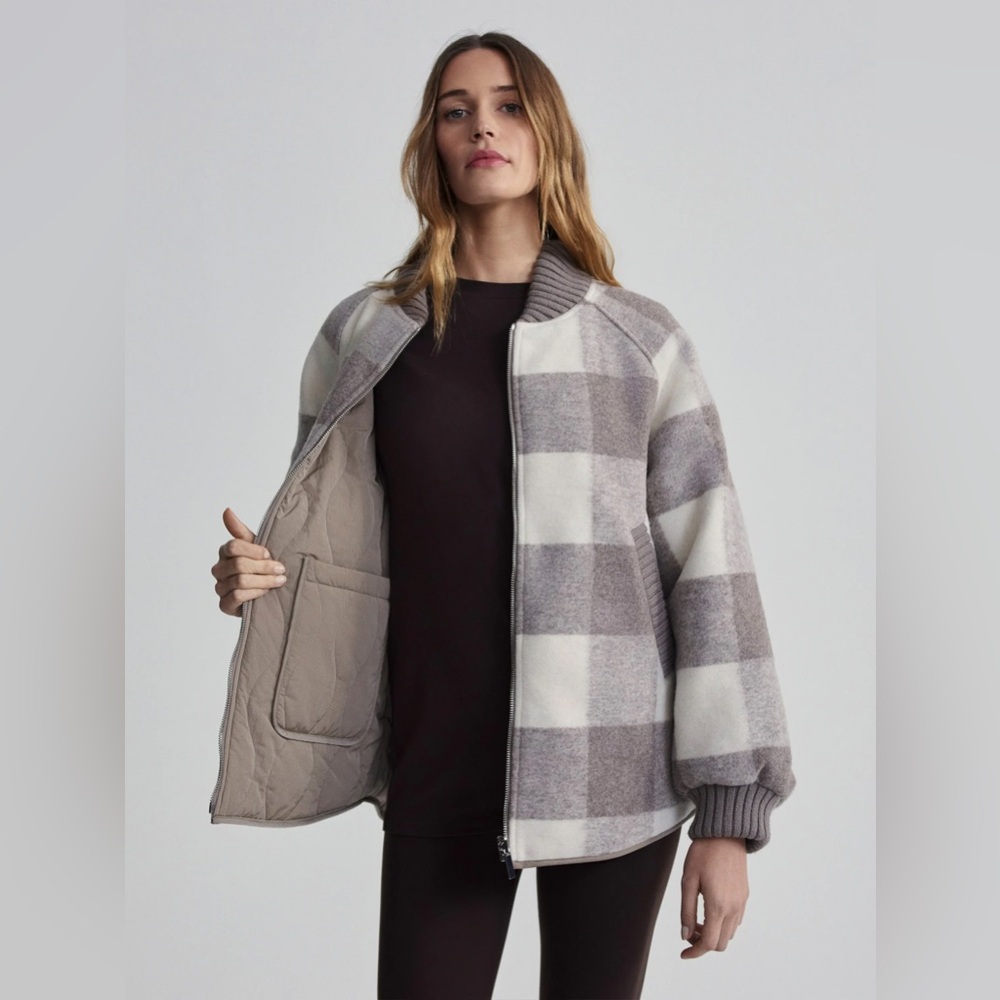 Varley reno reversible quilt jacket fungi - Picture 2 of 16